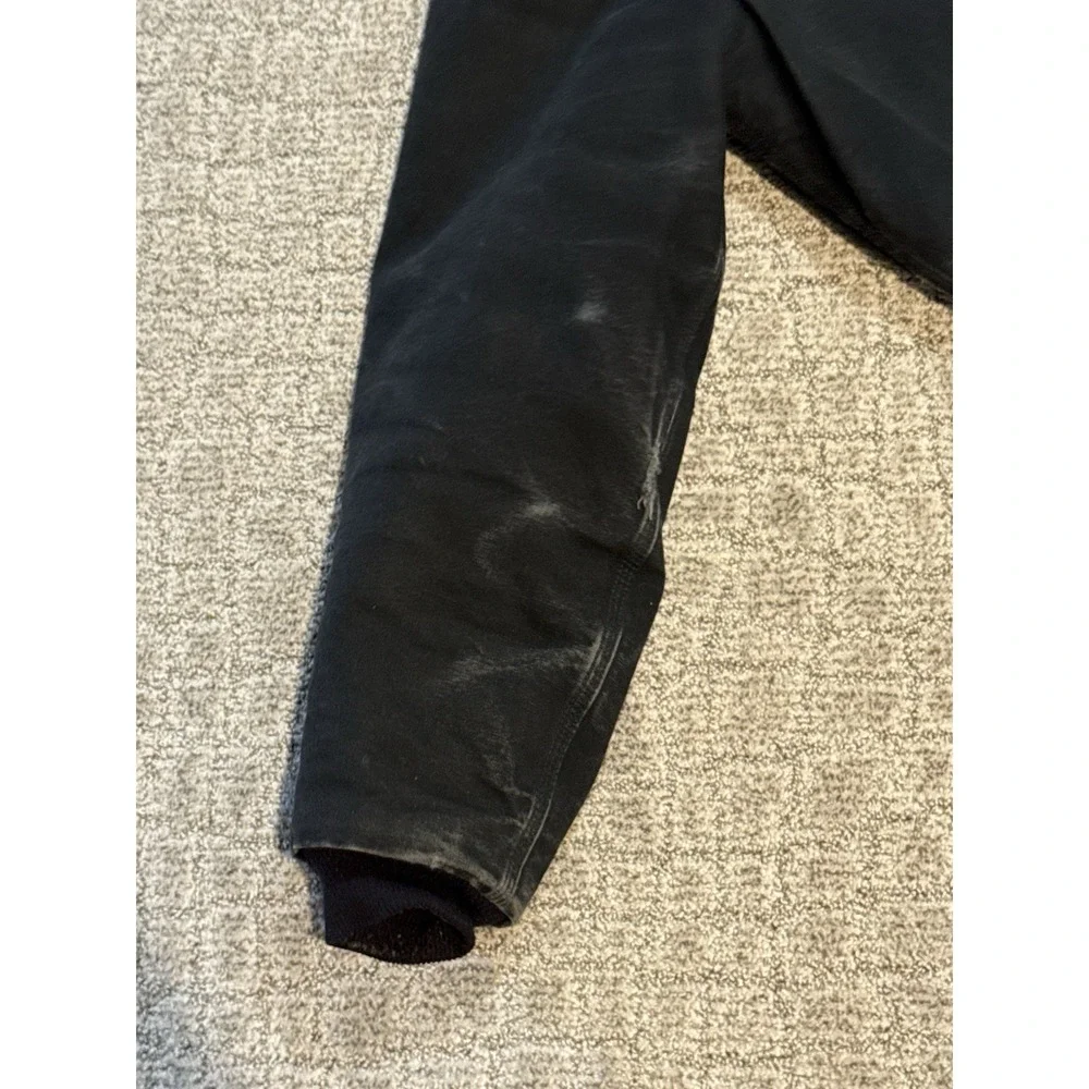 Vintage Carhartt‎ Active Black Quilt Liner Hooded Jacket Workwear Med Tall